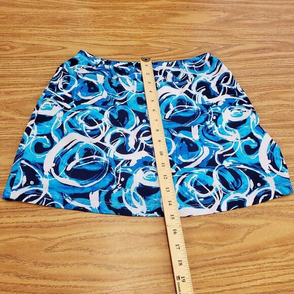 B Skinz Golf Womens M Blue White Skort Athletic - Picture 5 of 11